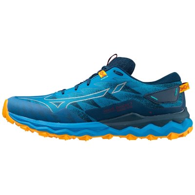 Zapatillas Para Correr Mizuno WAVE Daichi 7 Hombre - Azules / Naranjas - Chile M940SHUWPC
